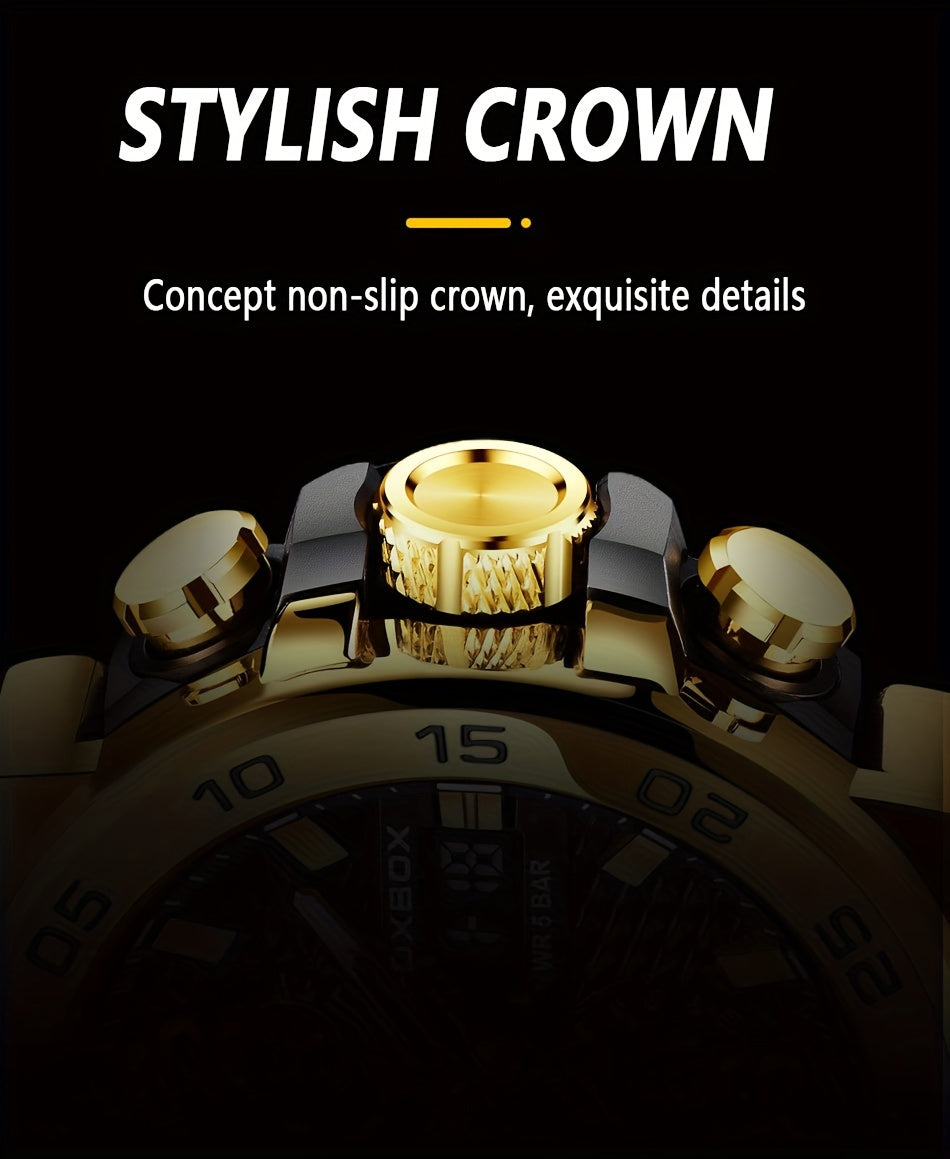 Montre de sport pour homme, montre à quartz numérique étanche à double affichage, réveil, chronographe, multifonction, lumineuse, choix idéal pour les cadeaux