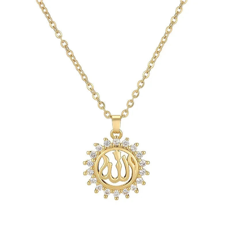 Collier pendentif tendance pour femmes et filles, chaîne en acier inoxydable, accessoires, bijoux